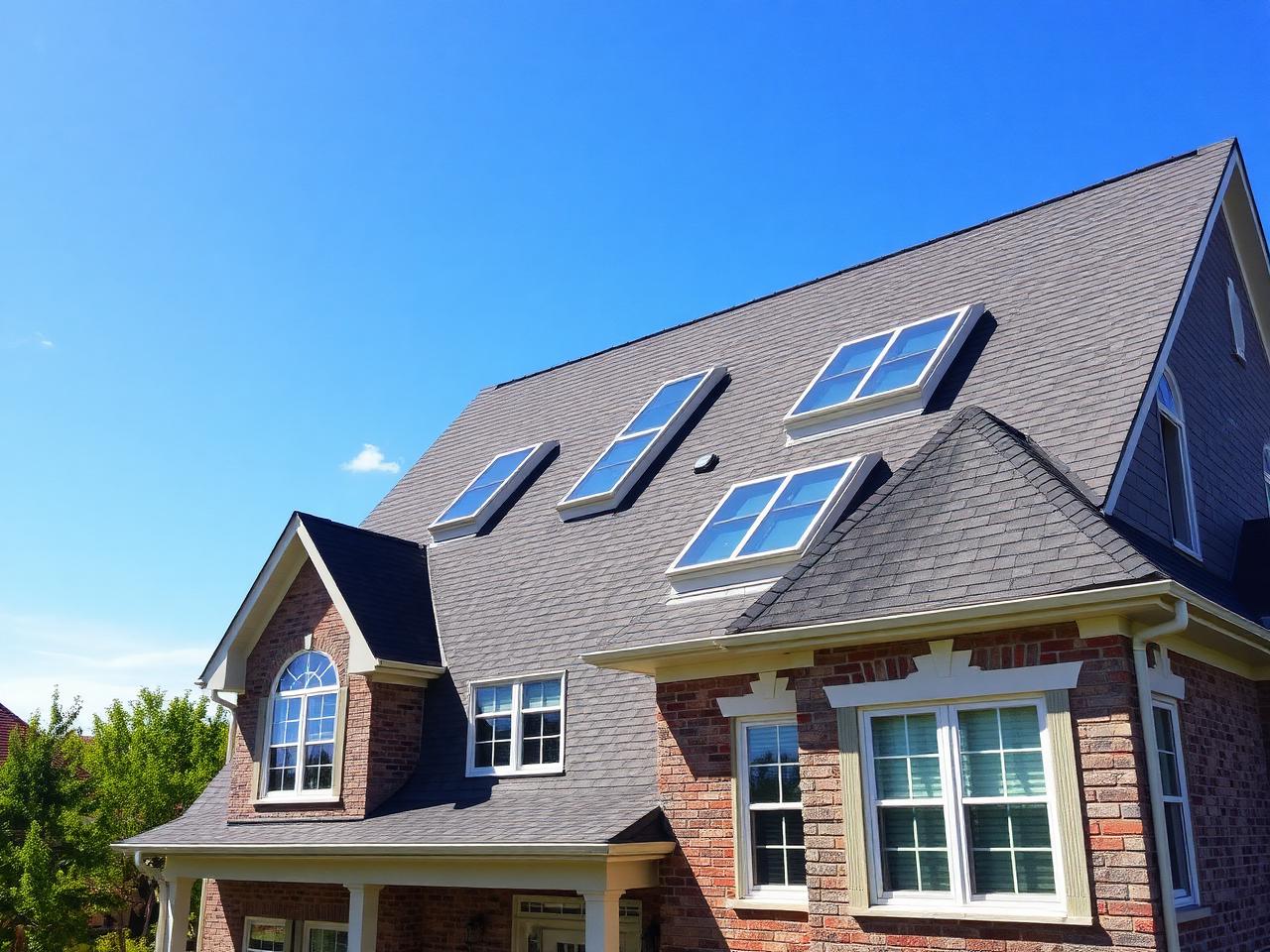 Northern Virginia home with newly installed VELUX skylights
